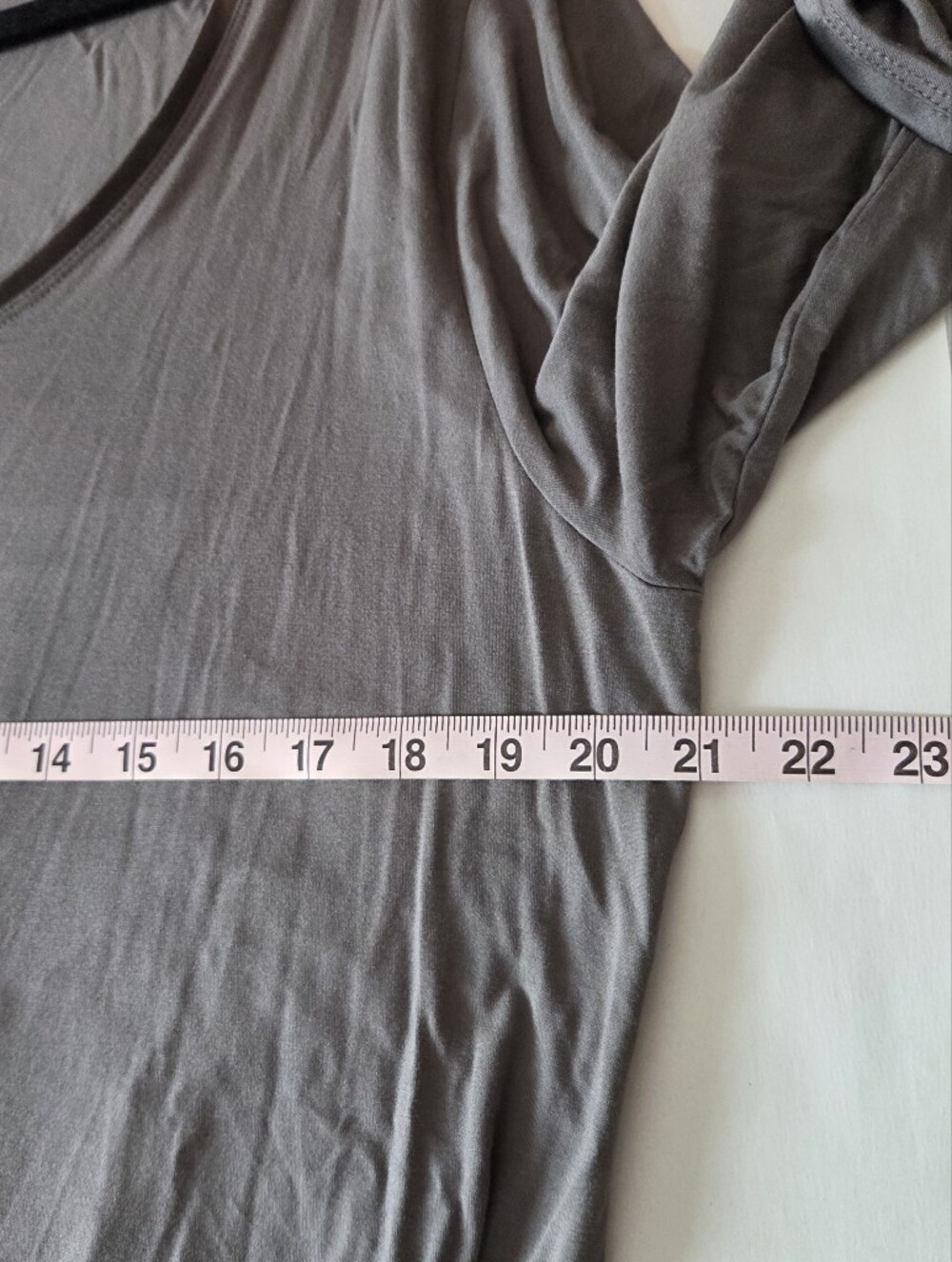 Face Plant Dreams Women's Gray Long-Sleeve Scoop Neck Top XL - Picture 5 of 8